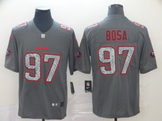 San Francisco 49ers #97 gray