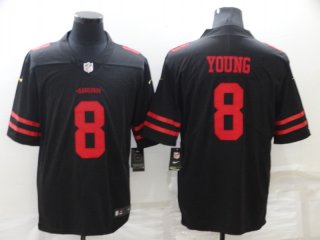 San Francisco 49ers #8 black vapor limited jersey