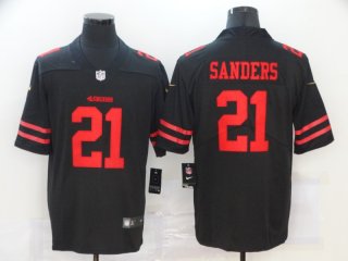 San Francisco 49ers #21 black vapr limited jersey