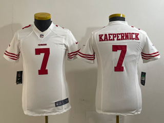San Francisco 49ers #7 white youth jersey