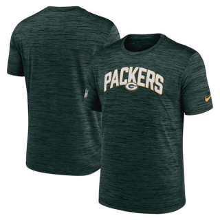 Green Bay Packers Green On-Field Sideline Velocity T-Shirt