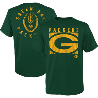 Green Bay Packers Green Preschool Liquid Camo Logo T-Shirt