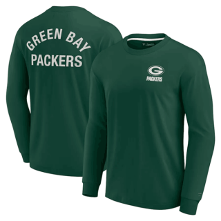 Green Bay Packers Green Signature Unisex Super Soft Long Sleeve T-Shirt