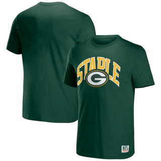 Green Bay Packers X Staple Green Logo Lockup T-Shirt