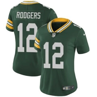 Green Bay Packers #12 Aaron Rodgers Green Vapor Untouchable Limited Stitched