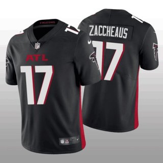 Atlanta Falcons #17 Olamide Zaccheaus Black Vapor Untouchable Stitched Football