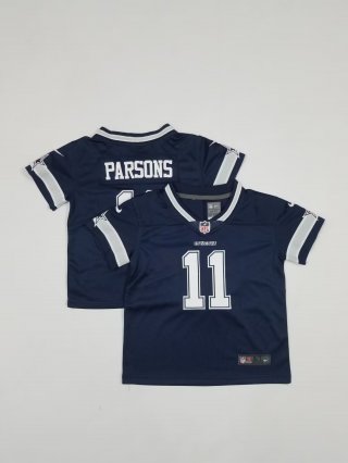 Dallas Cowboys #11 Micah Parsons blue toddler jersey