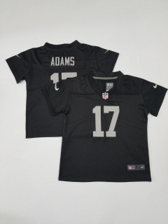 Las Vegas Raiders #17 Davante Adams black toddler jersey