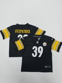 Pittsburgh Steelers #39 Minkah Fitzpatrick Black toddler jersey