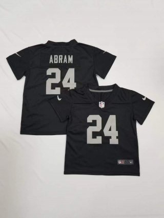 Raiders-24-Abram toddler black jersey