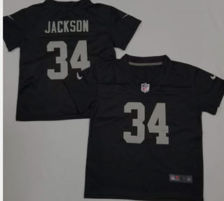 Raiders-34 jackson toddler jersey