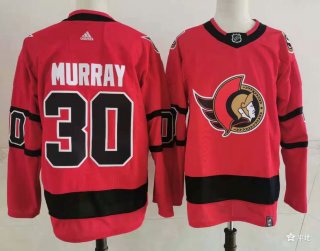 Men's Ottawa Senators #30 red Stitched Jersey