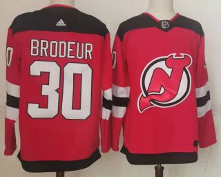 Men's New Jersey Devils #30 red Stitched Jersey