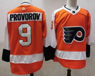 Men's Philadelphia Flyers #9 Ivan Provorov orange jersey
