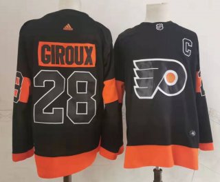 Men's Philadelphia Flyers #28 Claude Giroux black jersey