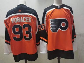 Men's Philadelphia Flyers #93 orange Stitched Jersey