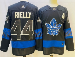 Men's Toronto Maple Leafs #44 Morgan Rielly black Stitched Jersey