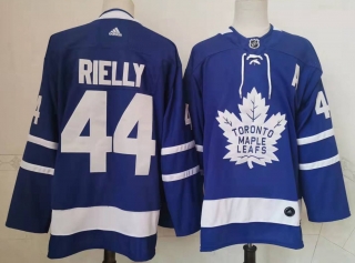 Men's Toronto Maple Leafs #44 Morgan Rielly Blue 2022-23 Reverse Retro Stitched Jersey
