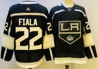 Men's Los Angeles Kings # 22 black Stitched Jersey