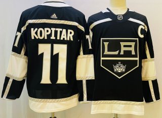 Men's Los Angeles Kings #11 black Stitched Jersey