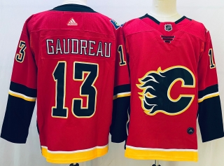 Men's Calgary Flames #13 Reverse Retro Stitched