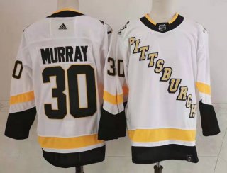 Men's Pittsburgh Penguins #30 white Classics Stitched NHL Jersey