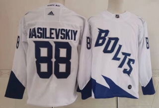 Men's Tampa Bay Lightning #88 Andrei Vasilevskiy white