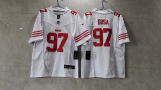 San Francisco 49ers #97 2023 new collar white jersey