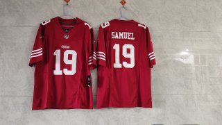 San Francisco 49ers #19 2023 new collar red jersey