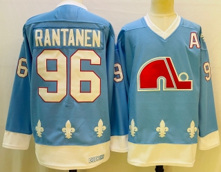 Men's Colorado Avalanche #96 Mikko Rantanen Blue Stitched Jersey