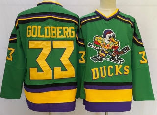 Men's Anaheim Ducks #33 green Stitched Jersey