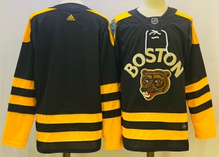 Men's Boston Bruins Blank Black Classic Primegreen Stitched Jersey