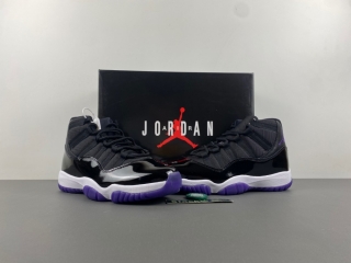 r Jordan 11 Retro black purple