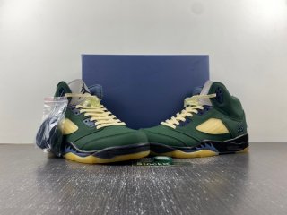 Air Jordan 5 Navy Green men shoes