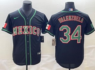 Mexico Baseball ACTIVE PLAYER Custom 2023 Black World Baseball Classic Stitched