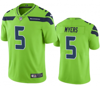 Seattle Seahawks #5 Jason Myers Green Vapor Untouchable Limited Stitched