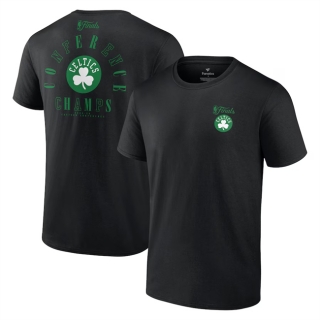 Boston Celtics Black 2024 Eastern Conference Champions Perimeter Defense T-Shirt