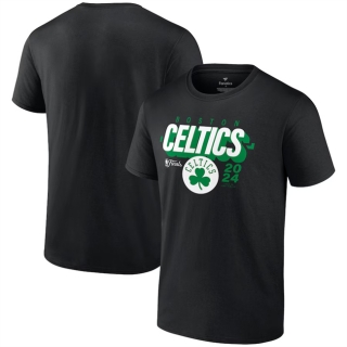 Boston Celtics Black 2024 Finals Box Out T-Shirt