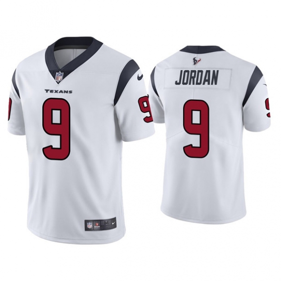 Houston Texans #9 Brevin Jordan White Vapor Untouchable Limited Stitched Jersey