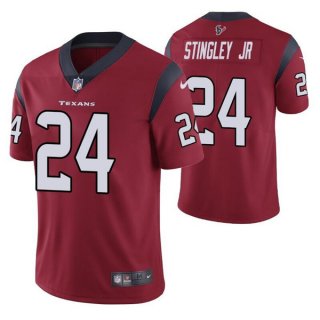 Houston Texans #24 Derek Stingley Jr. Red Vapor Untouchable Limited Stitched