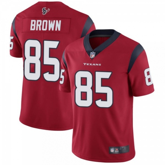 Houston Texans #85 Pharaoh Brown New Red Vapor Untouchable Limited Stitched