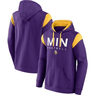Minnesota Vikings Purple Call The Shot Pullover Hoodie