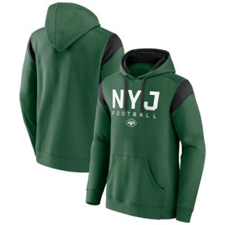New York Jets Green Call The Shot Pullover Hoodie