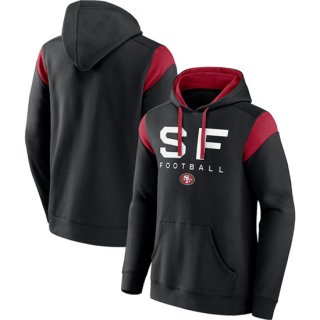 San Francisco 49ers Black Call The Shot Pullover Hoodie