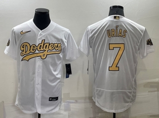Los Angeles Dodgers #7 Julio Urías 2022 All-Star White Flex Base Stitched Baseball
