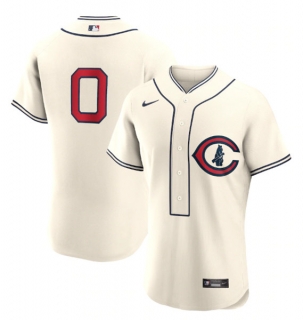 Chicago Cubs #0 Marcus Stroman Cream 2022 Field Of Dreams Stitched Baseball Jersey