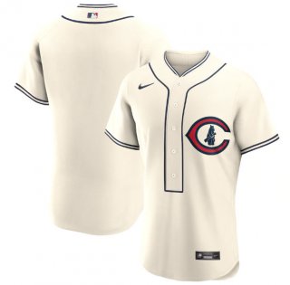 Chicago Cubs Blank Cream 2022 Field Of Dreams Stitched Baseball Jersey