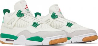 Jordan 4 SB pine green shoes