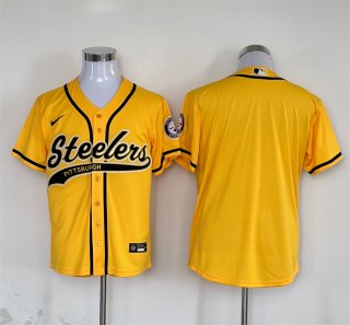Pittsburgh Steelers blank baseball jersey