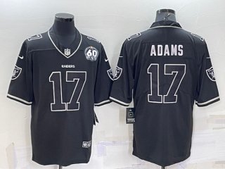 Las Vegas Raiders #17 Davante Adams Black Shadow Vapor Limited Stitched Jersey